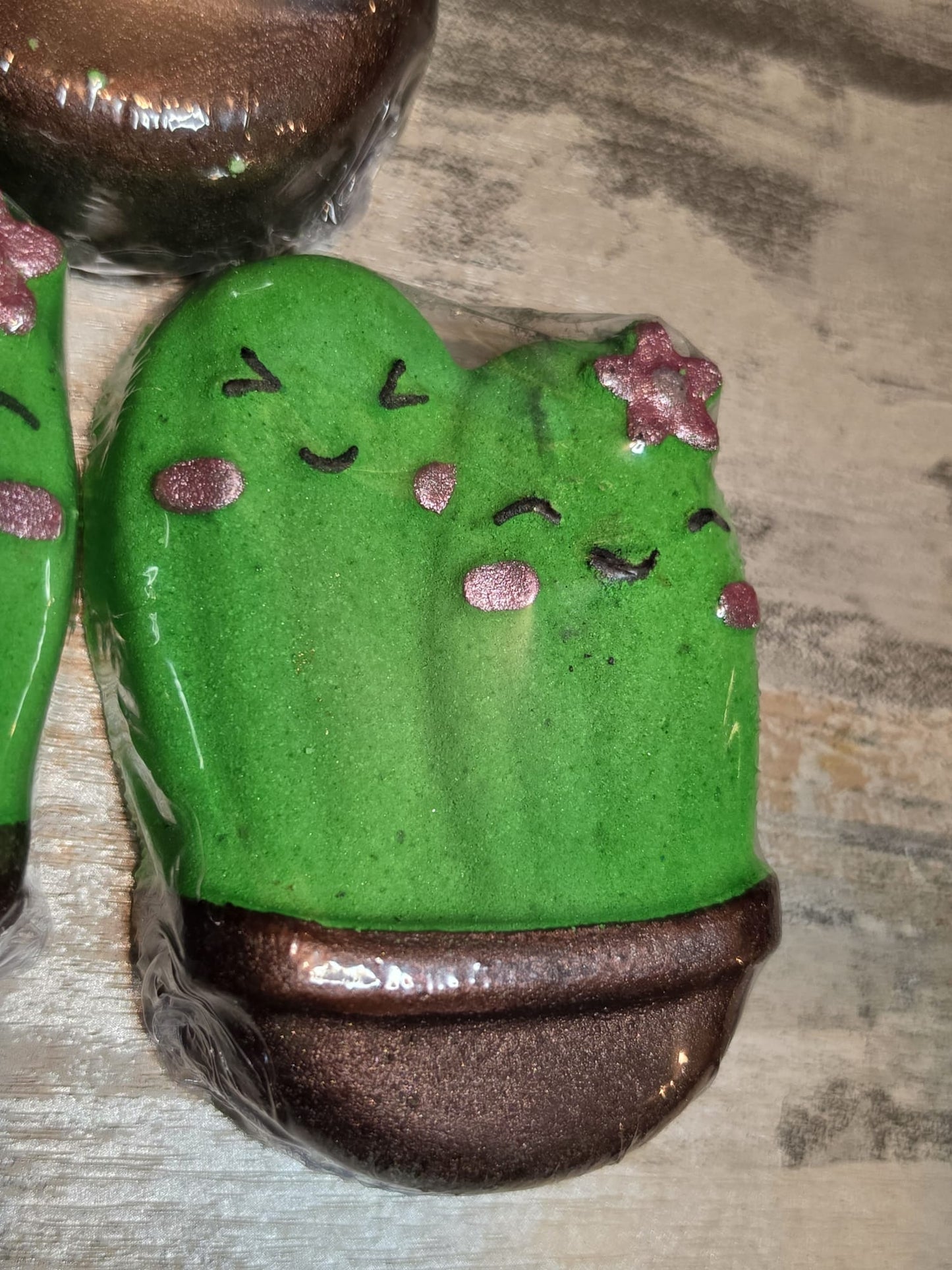 Sea salt and minerals scent bath bomb