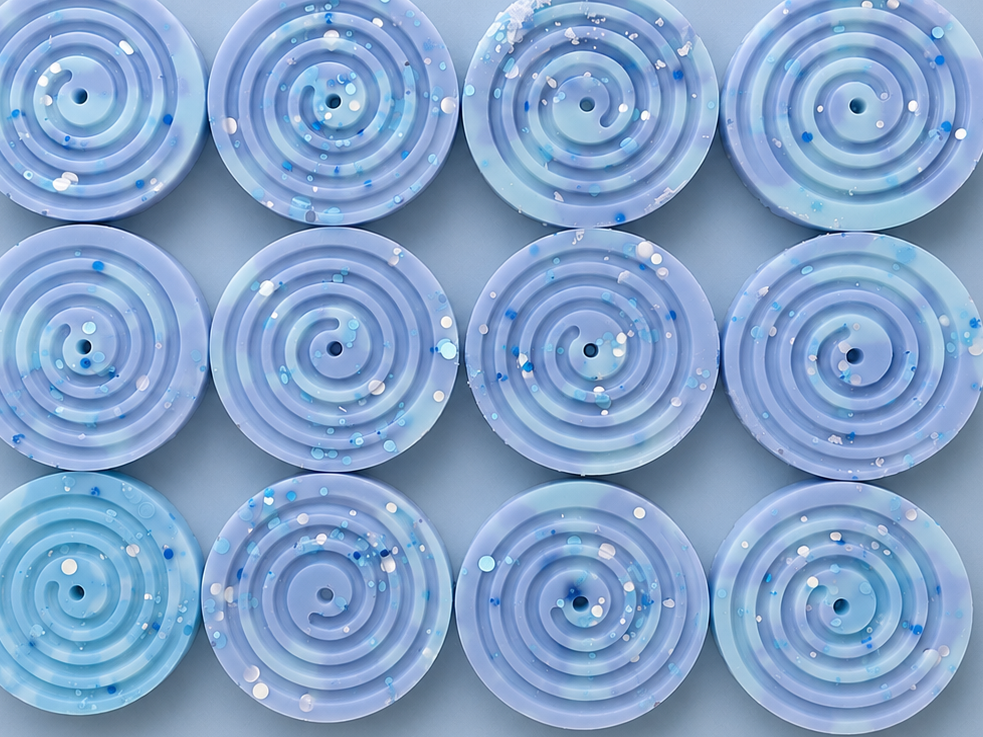 Circle spiral wax melt x4 - fresh & Unstoppable
