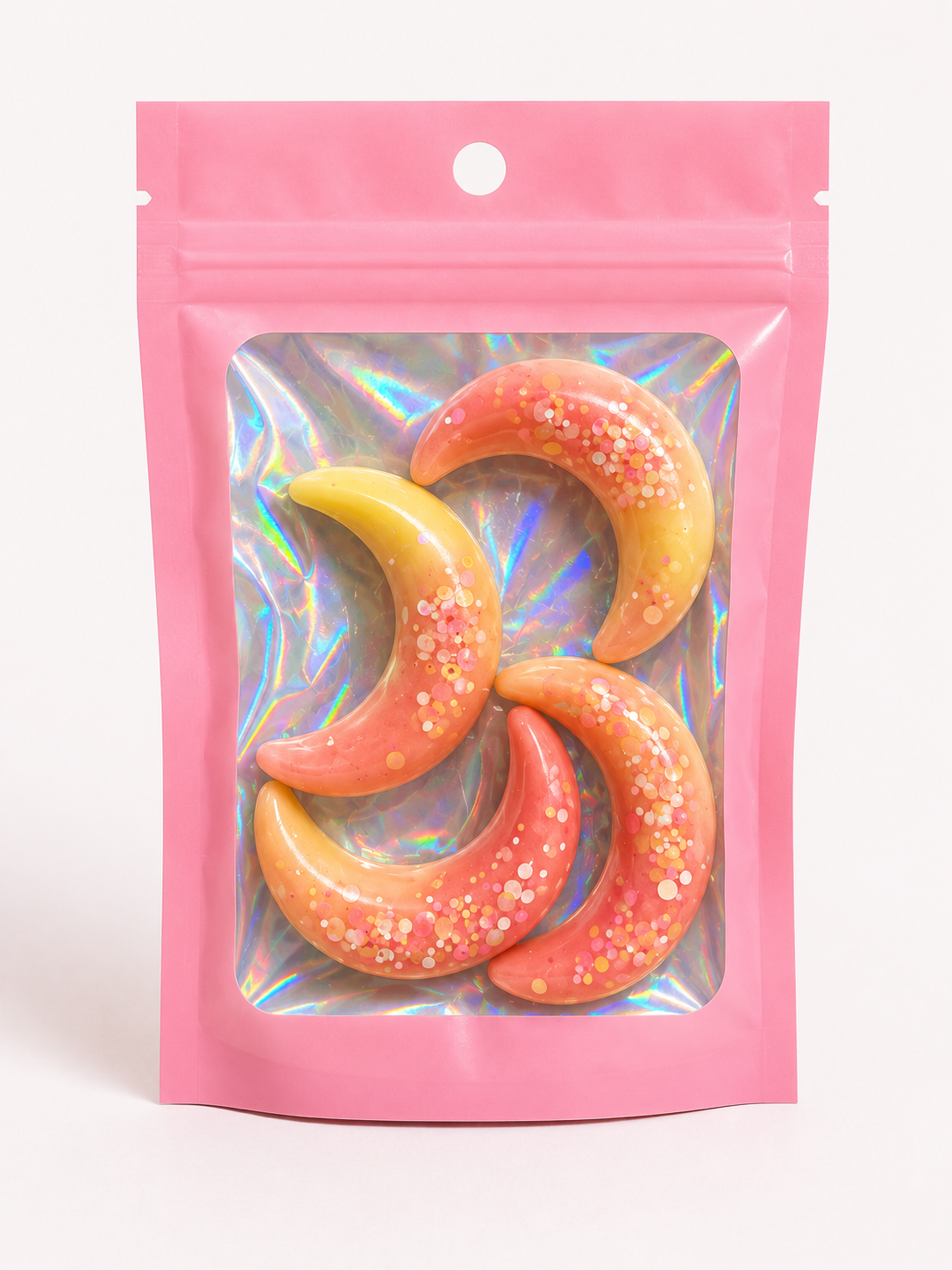 Half moons - sherbet lemon twist