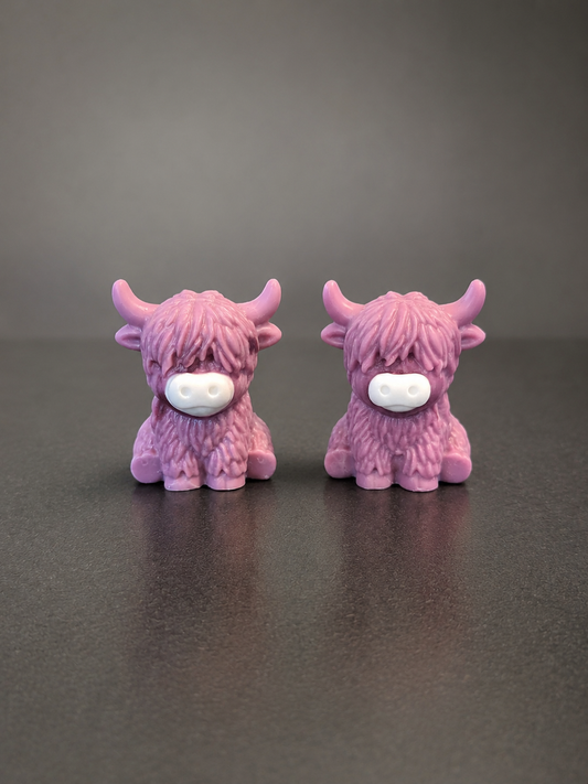 Highland cow wax melt - Midnight Mademoiselle