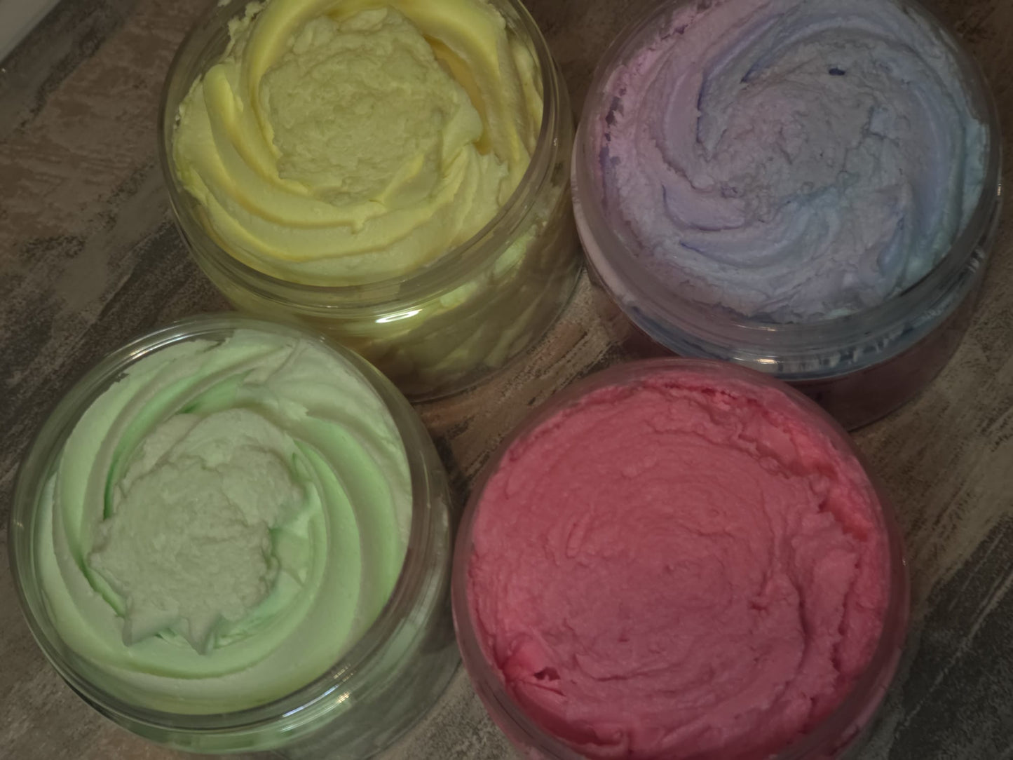 Whipped soap