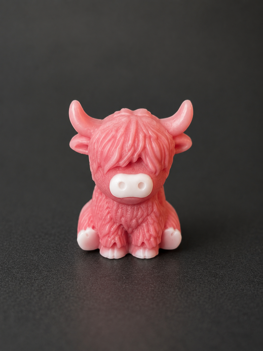 Highland cow wax melt - sweetheart cherry