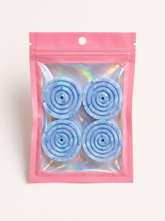 Circle spiral wax melt x4 - fresh & Unstoppable