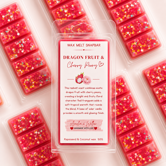 Dragon fruit and Cherry peony Snapbar