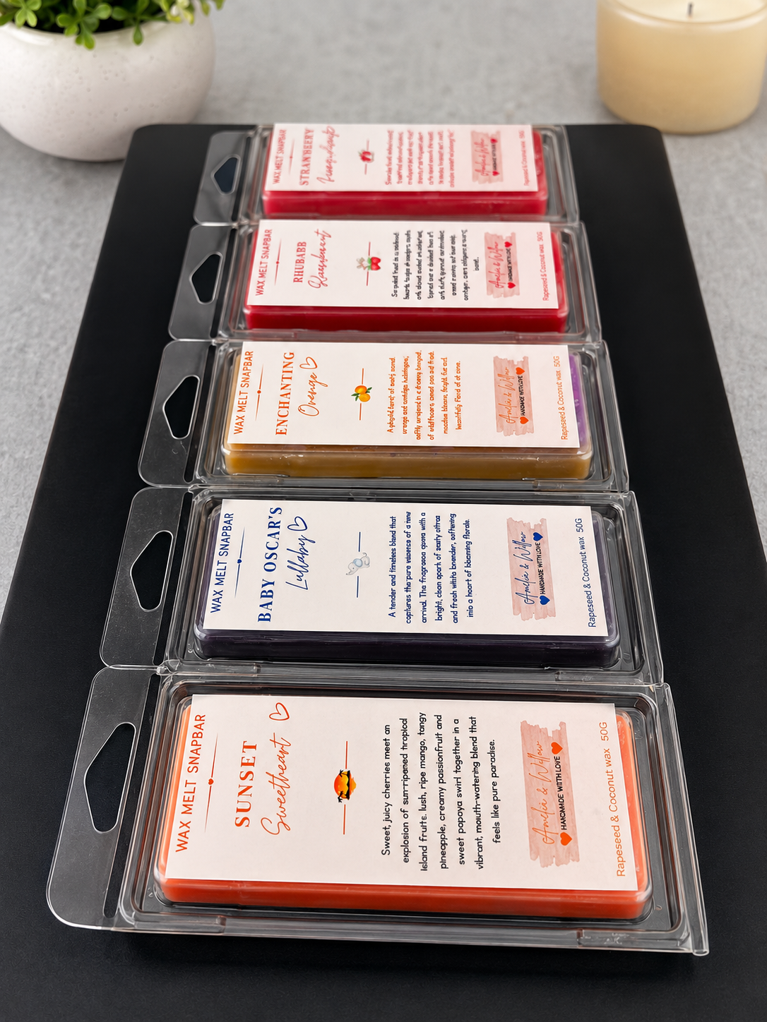 Wax melt Snap-bars - 50g